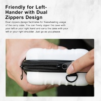 Small Organizer Bag for Sports Camera Accessories - Pearl White thumbnail