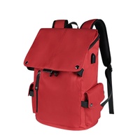 Universal Laptop Backpack With Usb Port - 13-15.6 Inch Capacity - Apricot thumbnail