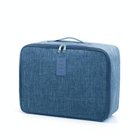 Large Capacity Cationic Trolley Suitcase for Trip Storage - Navy thumbnail