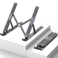 Lenovo Thinkplus Foldable Laptop Stand - Desktop Compatible - Silver thumbnail