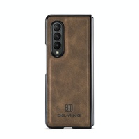 Multi-card Phone Case for Samsung Galaxy z Fold 4 - Fits Dg.ming M2 Series - Coffee thumbnail