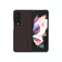 Leather Shockproof Case for Samsung Galaxy z Fold 4 / 5g - Red thumbnail