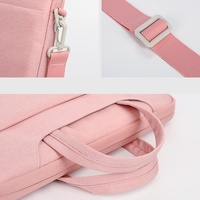 Versatile Laptop Shoulder Bag - Single Strap - Black thumbnail