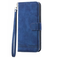 Premium Leather Tpu Case for Samsung Galaxy z Fold 4 / 5g - Red thumbnail