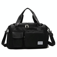 Waterproof Gym Bag for Travel - Size l - Gray Pink thumbnail