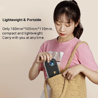 Compact Smart Home Theater Projector - Portable - Same Screen Version For Mobile Phone thumbnail