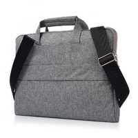 15.4 Inch Laptop Bag - Portable one Shoulder Zipper for Macbook Samsung Sony Dell Alienware Chuwi Asus Hp - Dark Blue thumbnail
