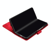 Smooth Leather Phone Case for Samsung Galaxy z Fold 4 - Line Pattern - Coffee thumbnail