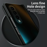 Foldable Electroplated 5g Case for Samsung Galaxy z Fold 4 - Black thumbnail