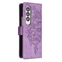 Butterfly Embossed Leather Phone Case - Rose Gold thumbnail