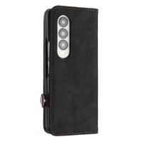Leather Phone Case with Side Buckle for Samsung Galaxy z Fold 4 / 5g - Pink thumbnail