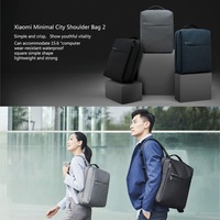 15.6-inch Waterproof Laptop Backpack - Light Grey thumbnail