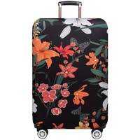 Medium Elastic Luggage Cover - Thick Wear-resistant Anti-dust Protection - Green Ripple thumbnail