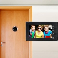 Smart Doorbell With 4.3 Tft Screen 3.0Mp Camera Night Vision Motion Detection And 32Gb Tf Card Support - Gold thumbnail