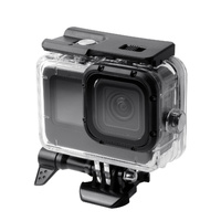 Waterproof Touch Case with Colour Lens Filter for Gopro Hero10 / Hero9 - Purple thumbnail