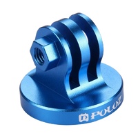 Universal Tripod Mount for Action Cameras - Red thumbnail