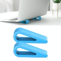 Adjustable Notebook Stand for Improved Cooling and Comfort - Red thumbnail