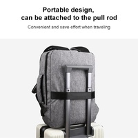 Multifunctional Oxford Laptop Backpack - Cxs-620 - Wine Red thumbnail