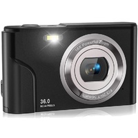 36mp 2.7k Full Hd Digital Camera with 16x Zoom for Children - 2.4 Inch Screen - Silver thumbnail