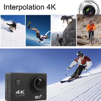170 Degree Wide Angle Wifi Action Camera with Waterproof Case - Supports 64gb Micro Sd - Silver thumbnail
