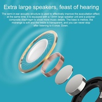 Wireless Bluetooth Earphones with Touch Display - White thumbnail
