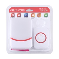 Wireless Doorbell With 38 Ringtones & Flashing Lights - Home Music Remote Control thumbnail