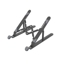 Portable Laptop Stand - Foldable - White thumbnail