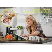 Wireless Baby Monitor With 2-Way Talk & Night Vision - 3.2 Lcd - 2.4Ghz - White thumbnail