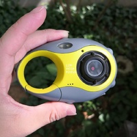 Mini Keychain Digital Camera for Kids - 5mp 1.5 Screen Gift - Yellow thumbnail
