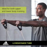 Adidas Resistance Tube Level 3 Elastic Bands Gym Fitness Yoga Workout Strap thumbnail