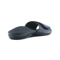 Axign Orthotic Slides Slip On Thongs Slippers Flip Flops - Black - EUR 38 (Mens UK5/Ladies US7) thumbnail