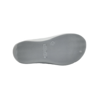 Archline Rebound Orthotic Slides Flip Flop Thongs Slip On Arch Support - Stone Grey - Euro 45 thumbnail