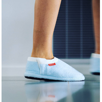 ARCHLINE Orthotic Slippers Closed Scuffs Pain Relief Moccasins - Sky Blue - EUR 39 thumbnail