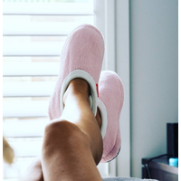 ARCHLINE Orthotic Slippers Closed Scuffs Pain Relief Moccasins - Pink - EUR 42 thumbnail