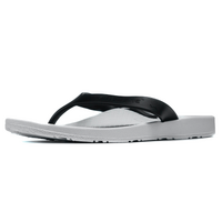 ARCHLINE Flip Flops Orthotic Thongs Arch Support Shoes Footwear - White/Black - EUR 34 thumbnail