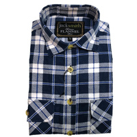 Mens Half Placket Flannelette Long Sleeve Pullover Shirt 100% Cotton Check Authentic Flannel  - Burgundy - M thumbnail