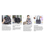 PACKIT Freezable Ice Lunch Bag Tote Food Storage Camping Travel Tiger - Wild Leopard thumbnail