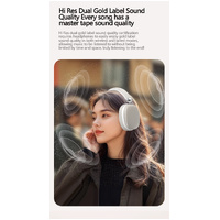 Blue Wireless Bluetooth Headphones - Over-Ear, Deep Bass, Foldable, Long Battery Life thumbnail
