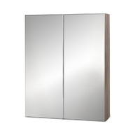 Cefito Bathroom Mirror Cabinet 600x720mm Oak