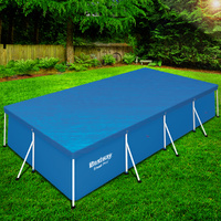 Bestway Pool Cover Fits 4.04x2.12m Above Ground Swimming Pool PE Blanket