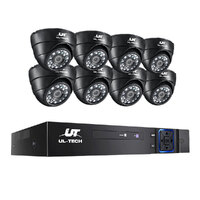 UL-tech CCTV Security System 8CH DVR 8 Cameras 1080p