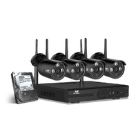 UL-Tech CCTV Wireless Security System 2TB 8CH NVR 1080P 4 Camera Sets