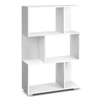 Artiss Bookshelf 3 Tiers - NINA White