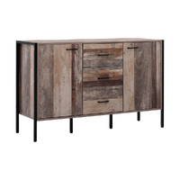 Artiss Buffet Sideboard Storage Cabinet Industrial Rustic Wooden