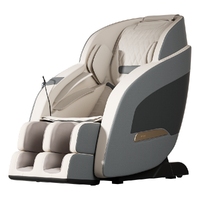 Livemor Massage Chair Electric Recliner Massager Grey Decima