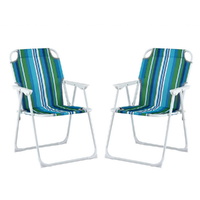 Gardeon Outdoor Chairs Folding Camping Chair Steel Portable Patio Furniture