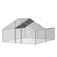 i.Pet Chicken Coop Cage Run Rabbit Hutch Large Walk In Hen House Cover 3x4x2m