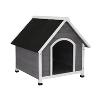 i.Pet Dog Kennel Wooden Large Outdoor House Indoor Puppy Pet Cabin Weatherproof