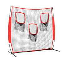 Everfit 1.8m Football Soccer Net Portable Goal Net Training 3 Target Zone