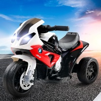 Kids Electric Ride On Car Police Motorcycle Motorbike BMW Licensed S1000RR Red